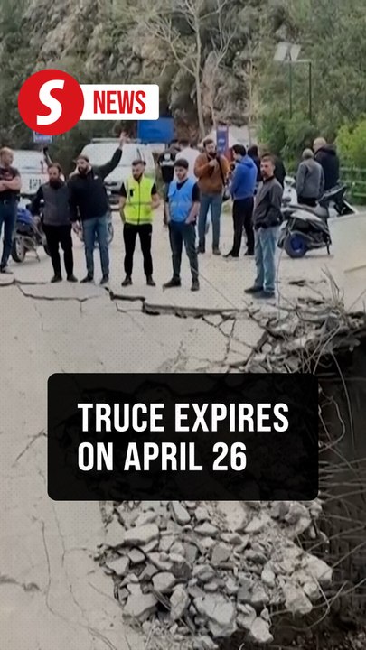 Hezbollah-Israel ceasefire holds, Lebanese try crossing damaged bridge