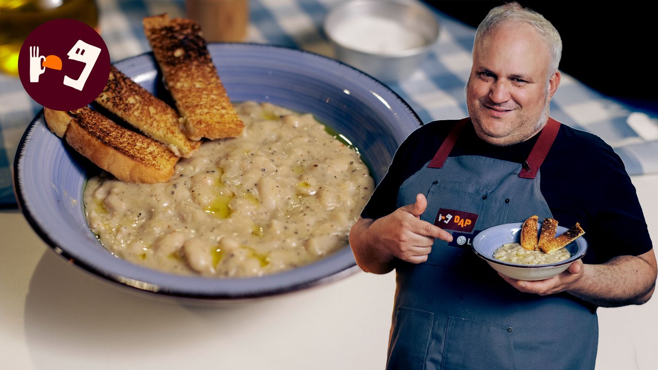 Alubias Cacio e Pepe