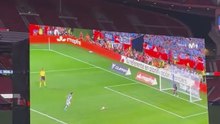 La reacción del Metropolitano al penalti de Pablo Marín