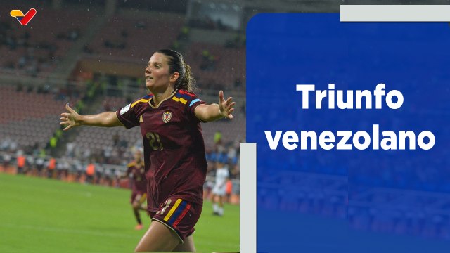 Deportes VTV | Venezuela gana 8-0 a Bolivia en la Liga de Naciones Femenina de la Conmebol