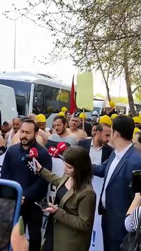 Ankara’ya ulaşan Doruk Madencilik işçileri açlık grevine başladı