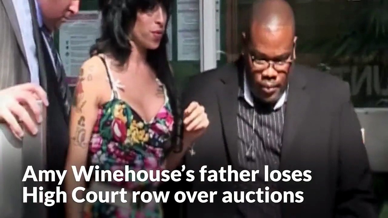 Amy Winehouse’s father loses High Court row over auctions