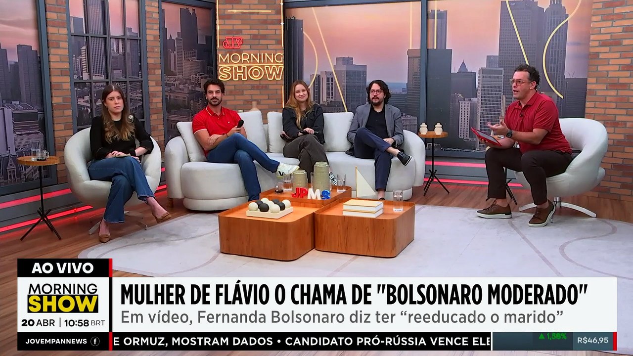 Mulher de Flávio chama marido de ‘Bolsonaro moderado’