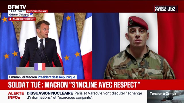 Soldat français tué au Liban: Le Hezbollah a visé nos soldats , affirme Emmanuel Macron