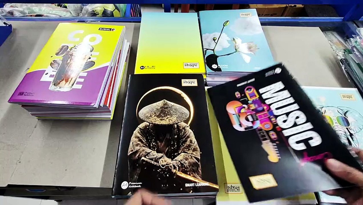 Shape A4 Notebooks Review 📚 Best Budget Notebooks for School & College? Unboxing & Quality Test!