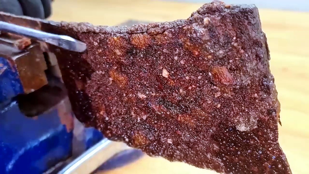 Cleaver Restoration [Black Cleaver With Ebony Handle]