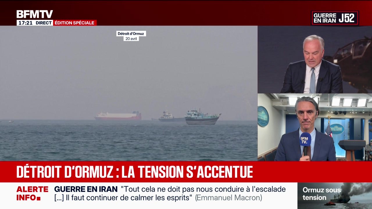 Marschall Truchot : Détroit d'Ormuz, la tension s'accentue - 20/04