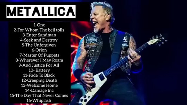 Metallica greatest Hits, Mix