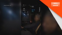 Lelaki pandu bas ekspres dalam keadaan tidak selamat ditahan