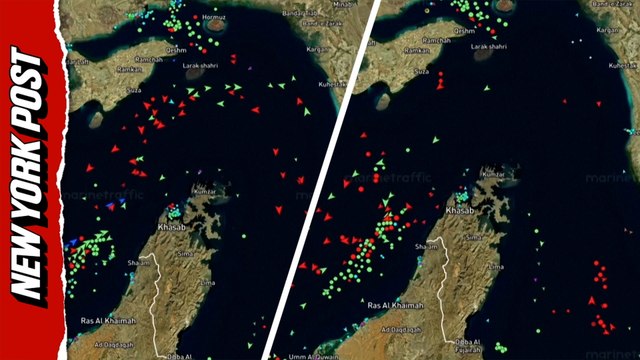 Traffic plummets in Strait of Hormuz after Iran reimposes closure