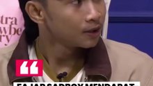 Fajar Sadboy punya firasat perasaan sedih sebelum akhirnya dirinya jatuh di esok harinya