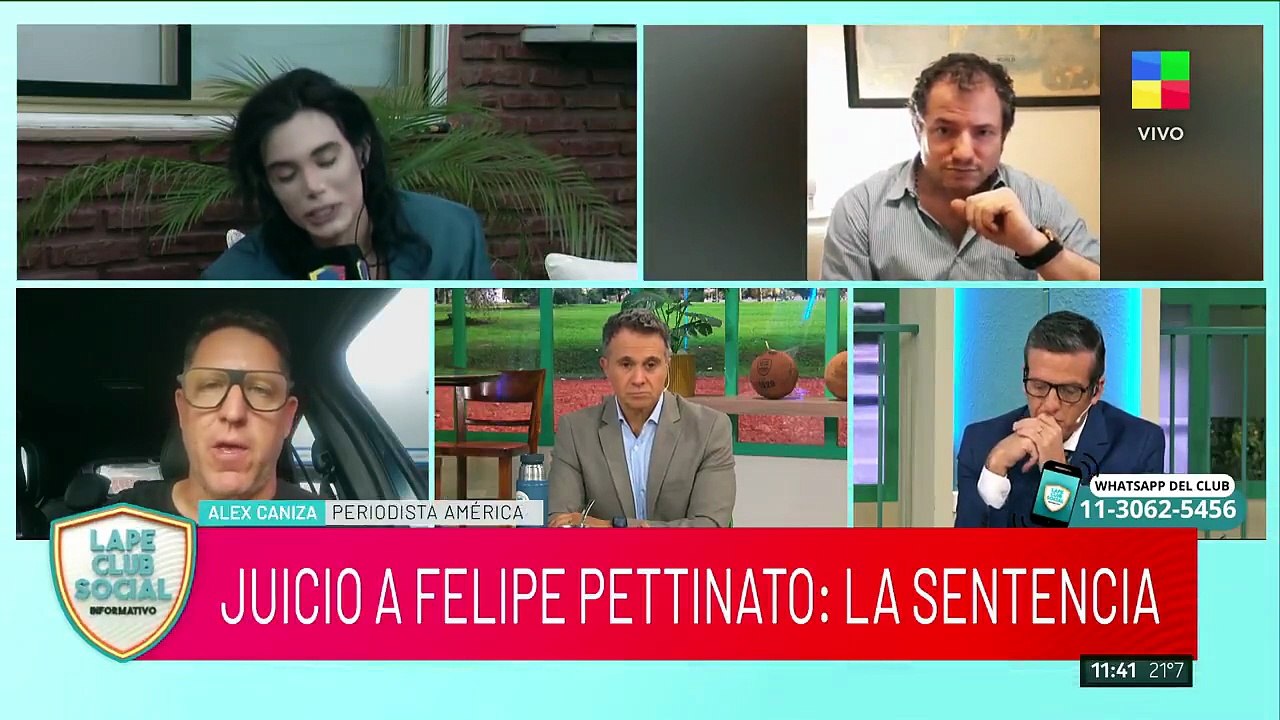 JUICIO A FELIPE PETTINATO: LA SENTENCIA