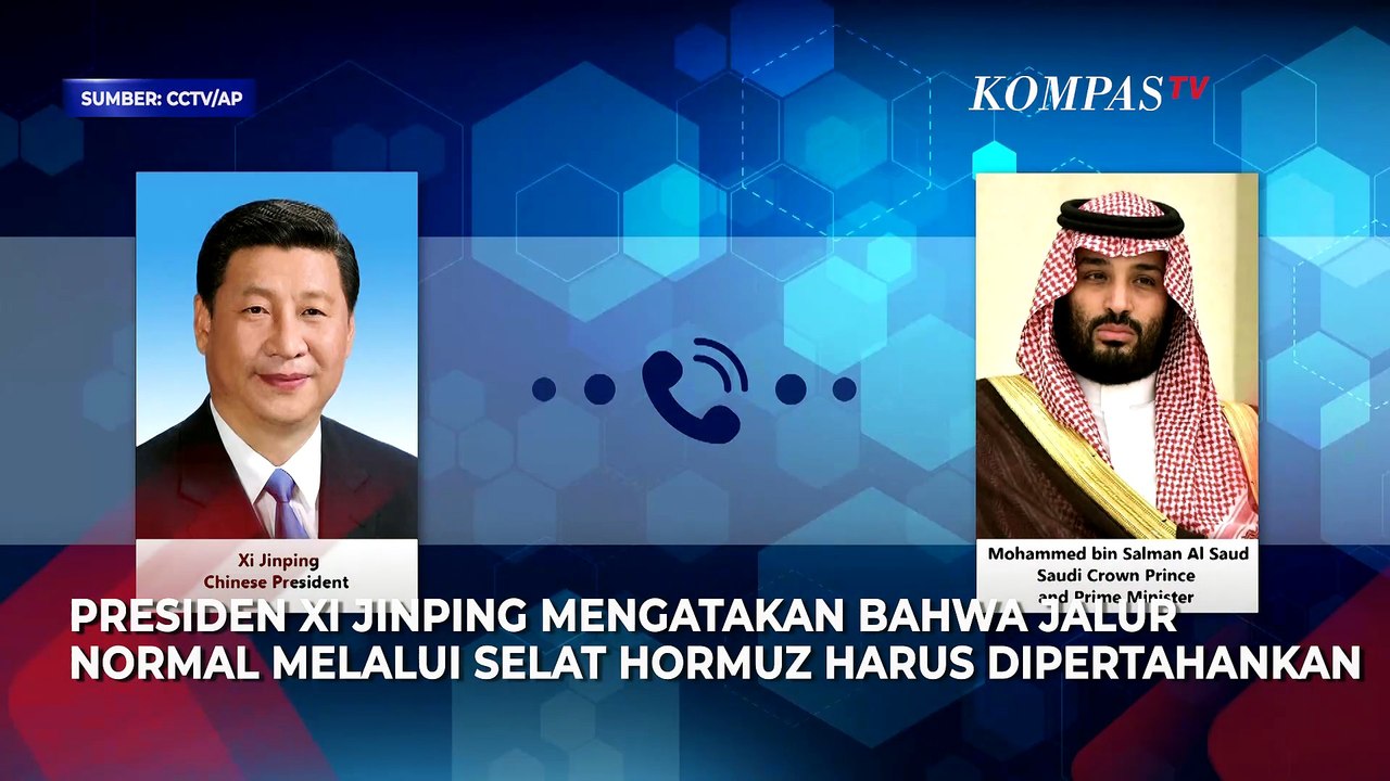 Presiden China Xi Jinping Buka Suara soal Situasi Memanas di Selat Hormuz