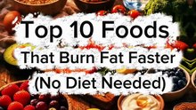 Top 10 Foods That Burn Fat Faster (No Diet Needed)#weightloss #weightlosstips