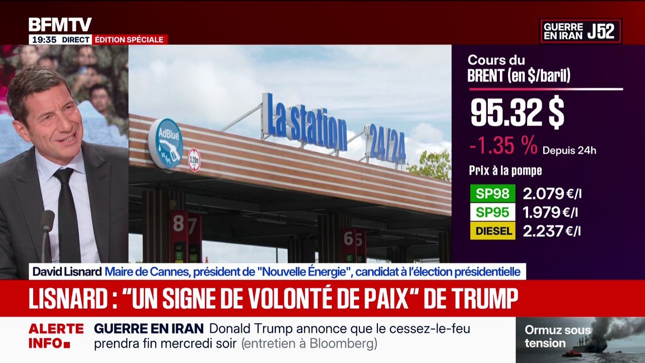 Prix des carburants: David Lisnard propose un "moratoire des certificats d'économie d'énergie, c'est 17 centimes par litre"