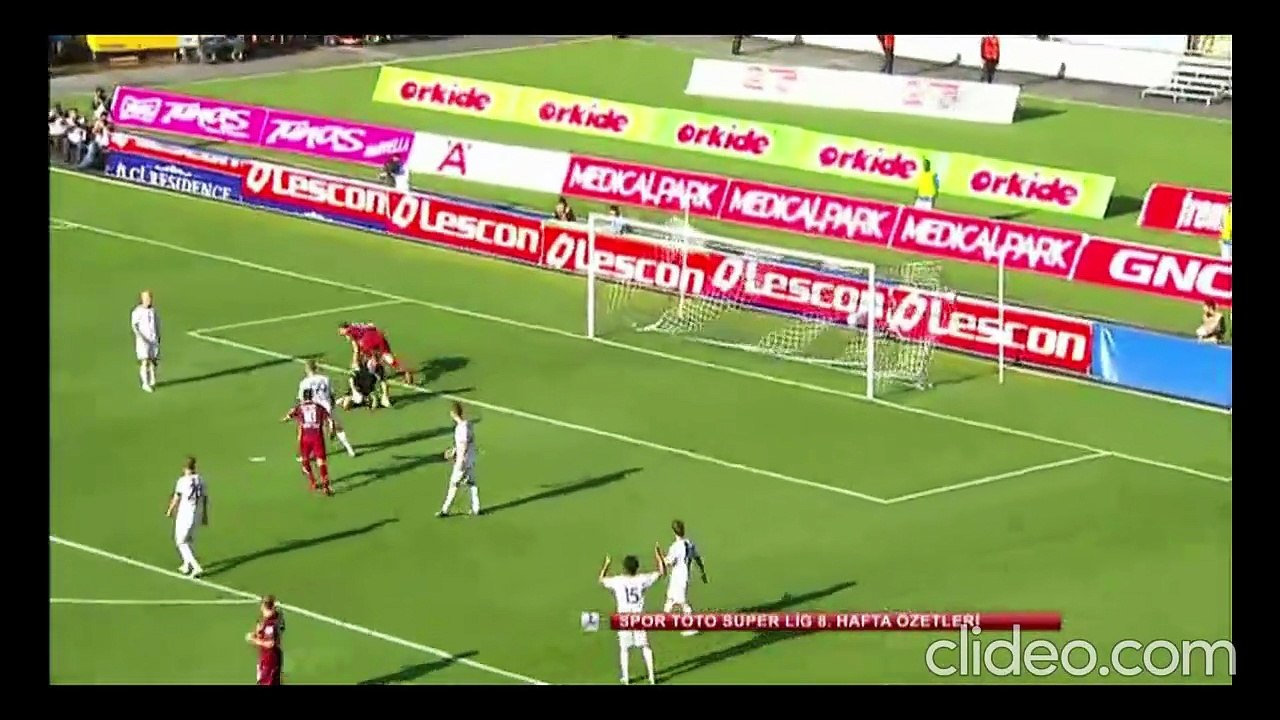 SPOR TOTO SÜPER LİG 2010  2011 SEZONU 8.HAFTA MAÇ ÖZETLERİ