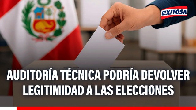 Auditoría técnica al sistema de conteo de votos podría devolverle legitimidad a las elecciones generales