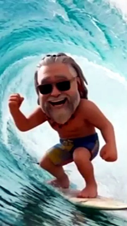 surfs up wipeout dude