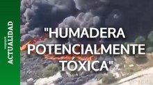 Declarado un incendio en una planta de reciclaje en Almonte (Huelva)