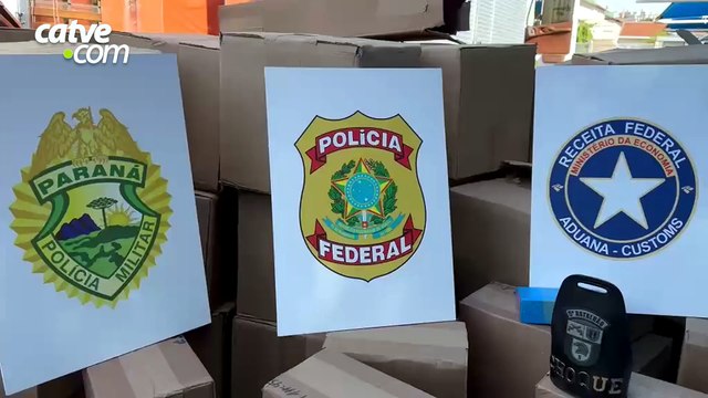 Carga de R$ 10 milhões em celulares é apreendida pela Polícia Federal na BR-369