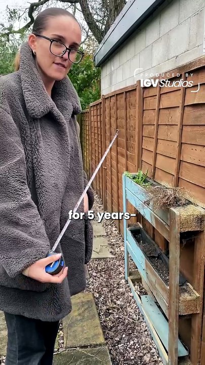 She tore down my fence thinking it was her land… 😡