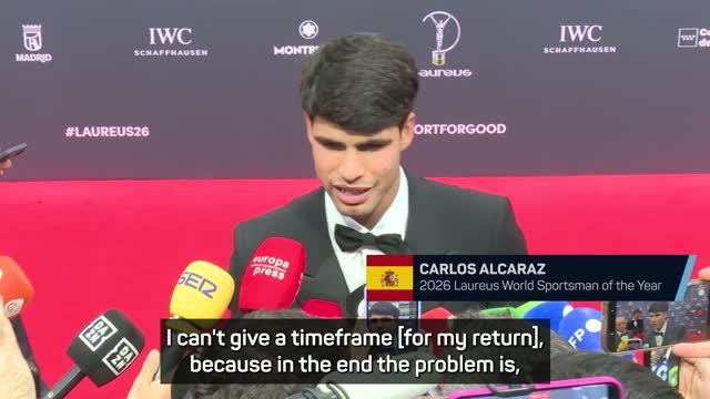 Alcaraz hopeful of swift return from wrist injury
