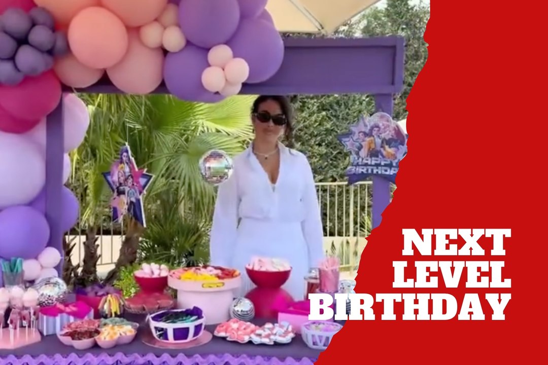 El cumpleaños de la hija de Cristiano Ronaldo sorprende con un despliegue de lujo