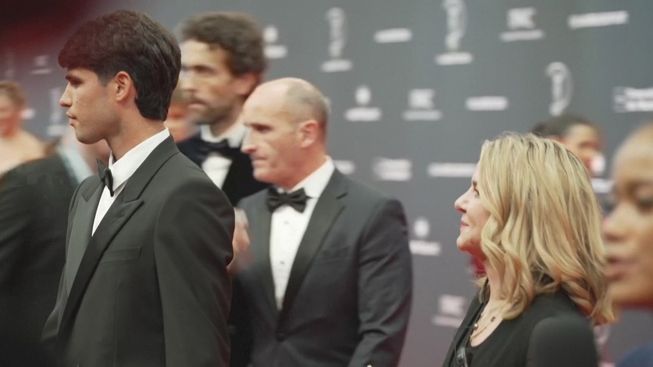 Highlights from the Laureus Awards: Alcaraz, Figo, Cafú, Casillas...