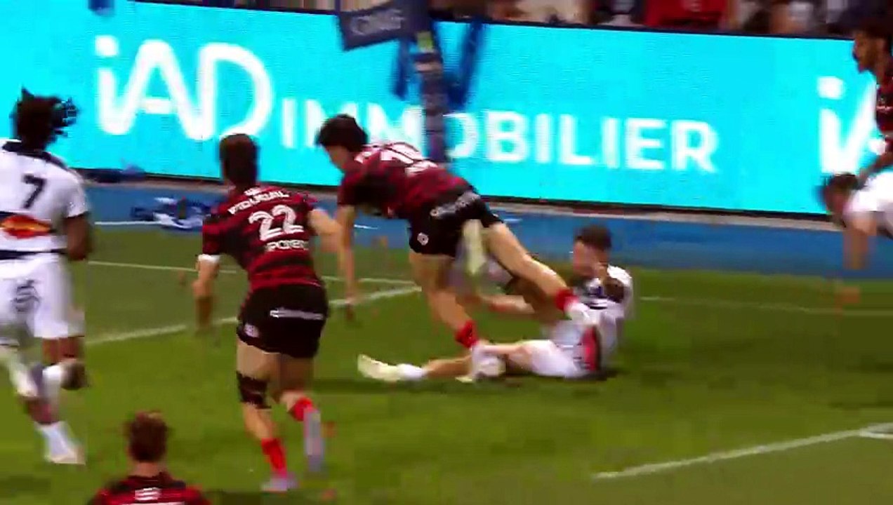 TOP 14 - Essai de Matias REMUE (ST) - Castres Olympique - Stade Toulousain