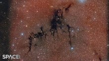 Zoom Into Dark Nebula Circinus West - Stretches 180 Light Years