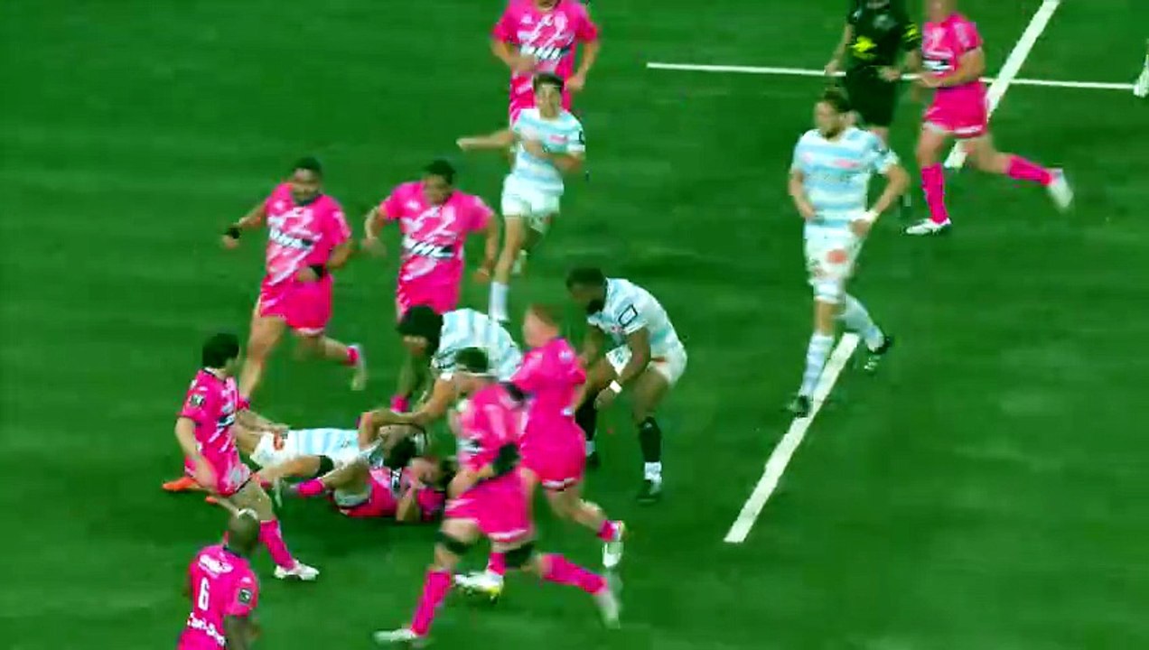 TOP 14 - Essai de Max SPRING 2 (R92) - Racing 92 - Stade Français Paris