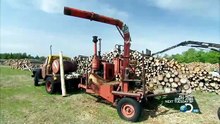 Dirty Jobs - Cedar Log Peeler