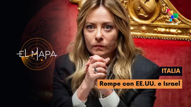 El Mapa | Vectores del día | Italia | Rompe con EE.UU. e Israel 20-04-2026