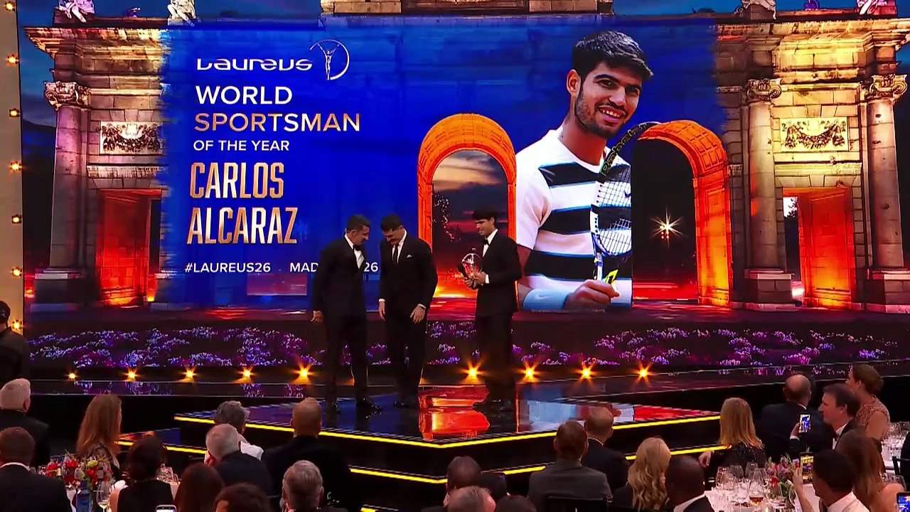 Carlos Alcaraz, premio Laureus al mejor deportista del año