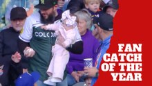 A fan catch becomes one of the most memorable moments of the MLB season
