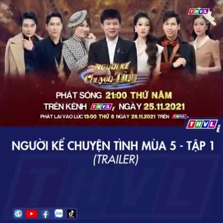 Người Kể Chuyện Tình Mùa 5 | Trailer trên THVL1
