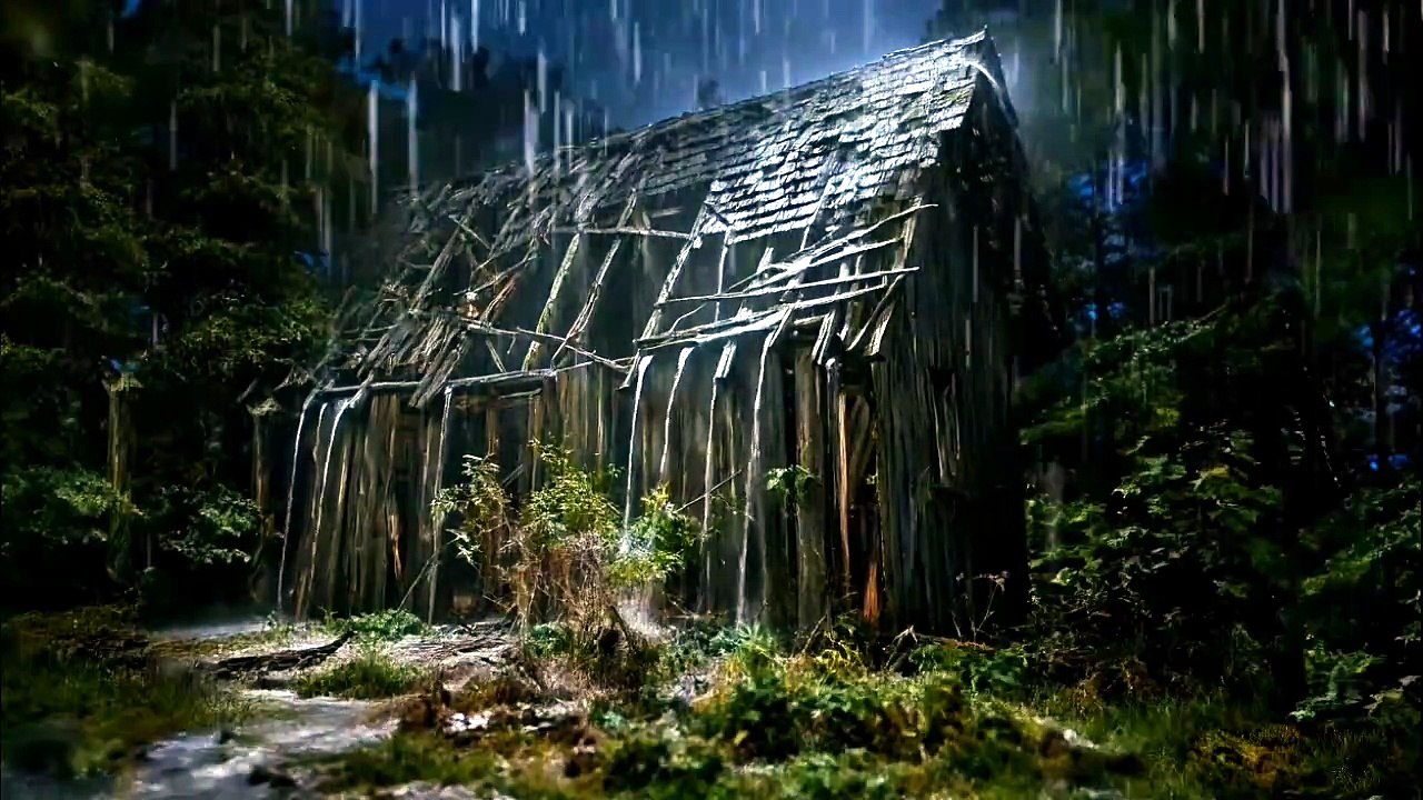 Powerful Rainstorm at Night for Sleep 🌙 | Calming Thunder & Rain Sounds ASMR