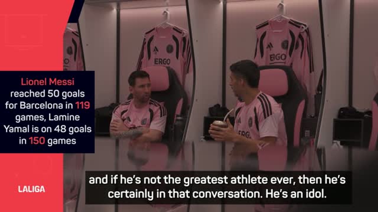 Messi is the greatest - Lamine Yamal