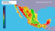 Pronóstico agrometeorológico del 20 al 26 de Abril 2026 para México: maíz en riesgo, jitomate caro y ganado bajo estrés por calor extremo