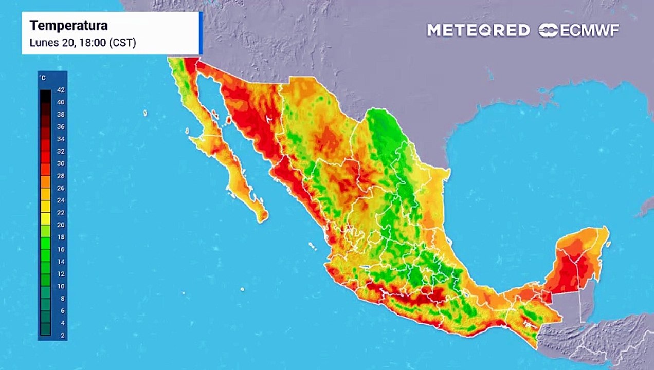 Pronóstico agrometeorológico del 20 al 26 de Abril 2026 para México: maíz en riesgo, jitomate caro y ganado bajo estrés por calor extremo