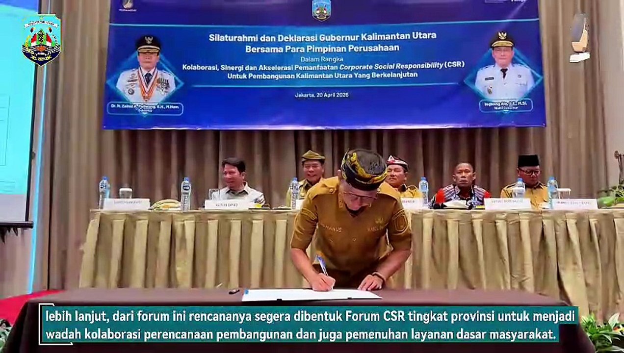 Percepat Pembangunan, Deklarasi Bersama Perusahaan
