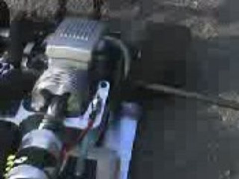 voiture thermique au démarrage