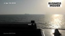 US Navy destroyer fires on Iranian cargo ship attempting to breach blockade