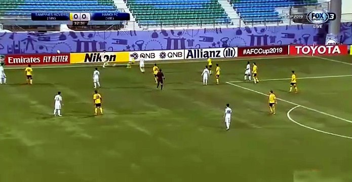 Tampines Rovers 1-1 Hà Nội FC - Goals and Highlights (12/3/2019) | FOX Sports 3 HD (Truyền Hình FPT & TrueVisions)