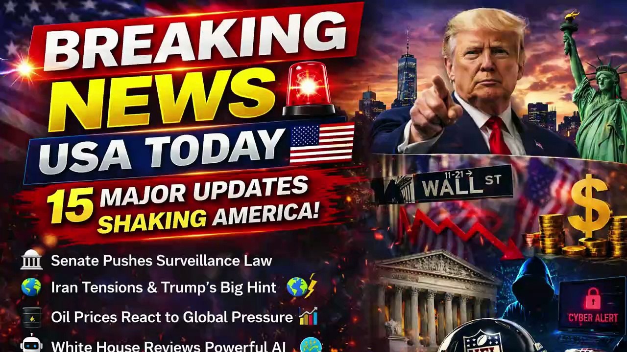 🎬 🚨 USA Breaking News Today 🇺🇸 | Massive Updates You Must See 😱🔥