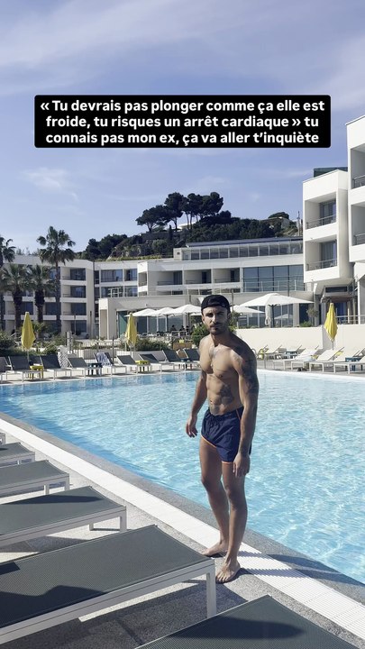 Elle était froide, la piscine aussi