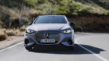 The all-new electric Mercedes-Benz C-Class in Lavender silver Driving Video
