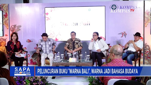 Peluncuran Buku Warna Bali, Warna Jadi Bahasa Budaya
