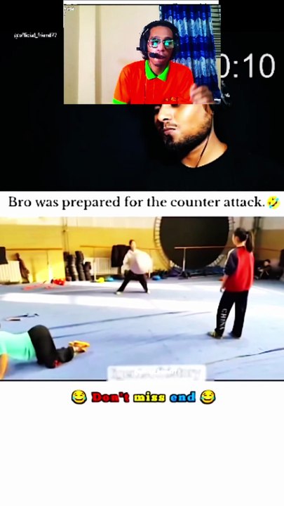 The Perfect Gym Counter Attack! 😂🏐 (Wait For The Twist) #Shorts