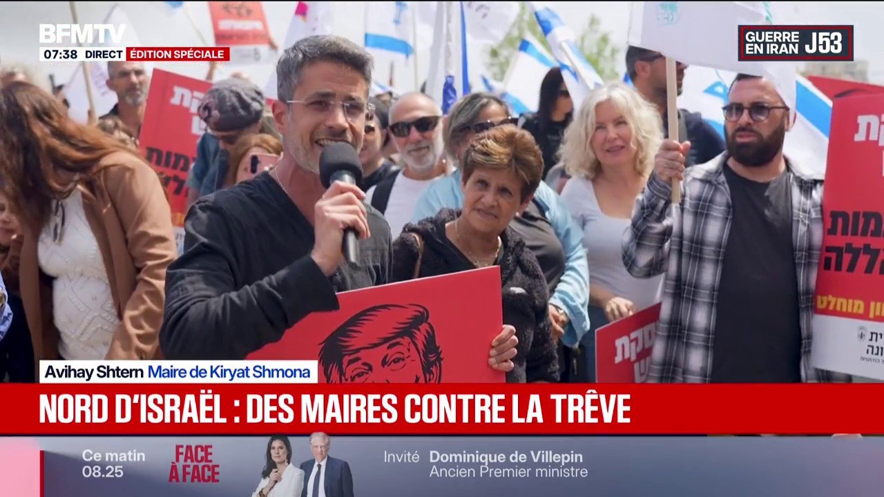 Guerre au Moyen-Orient: les communes du nord d'Israël se mobilisent contre le cessez-le-feu avec le Liban